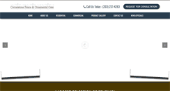 Desktop Screenshot of cornerstonefence.info