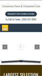 Mobile Screenshot of cornerstonefence.info